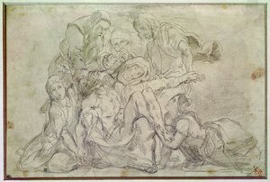Pietà da Ferdinand Victor Eugene Delacroix